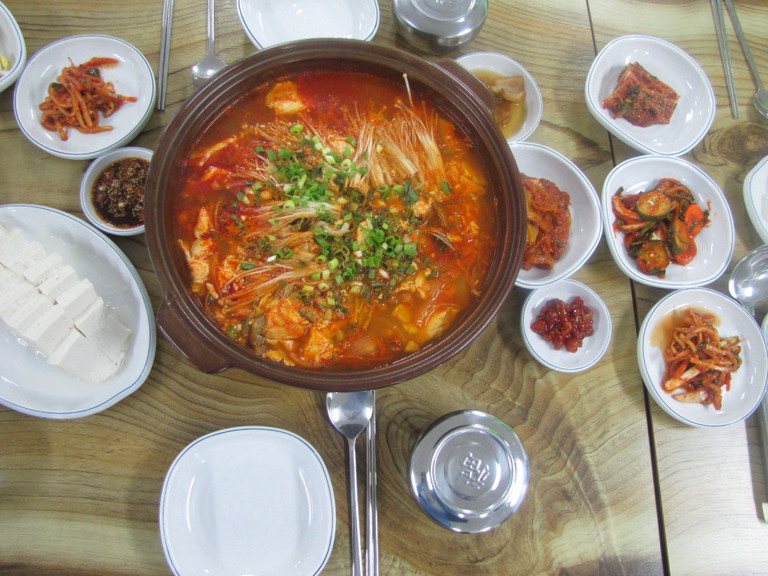 순두부 밥상